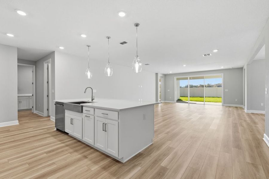 Representative unfurnished interior of a home built from the Sanibel by Taylor Morrison in Headwaters at Lofton Creek, Yulee (Image 16). Representative unfurnished interior of a home built from the Sanibel by Taylor Morrison in Headwaters at Lofton Creek, Yulee (Image 16).