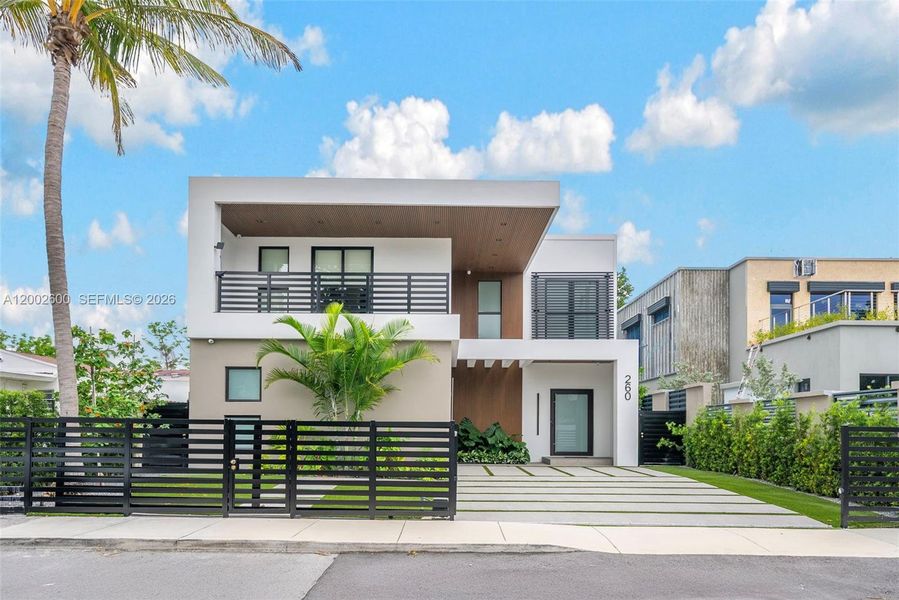Front exterior of a new home in , Miami, FL, highlighting curb appeal (Image 28).