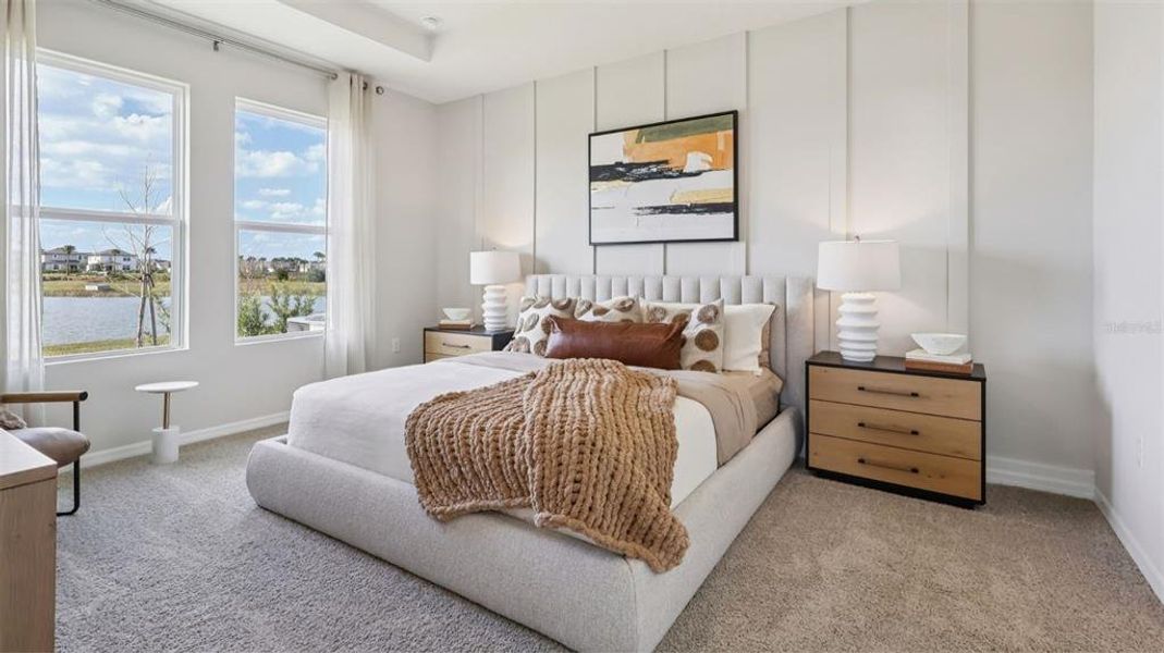 Furnished interior view inside a new home in Archers Mill, Ormond Beach (Image 10). Furnished interior view inside a new home in Archers Mill, Ormond Beach (Image 10).