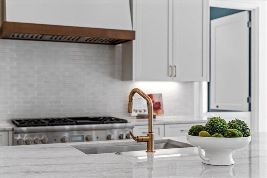 Furnished interior view inside a new home in , Atlanta (Image 64).