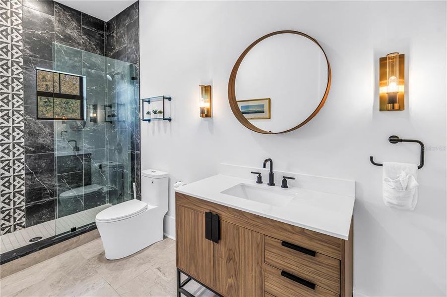 Furnished interior view inside a new home in , St. Petersburg (Image 36).