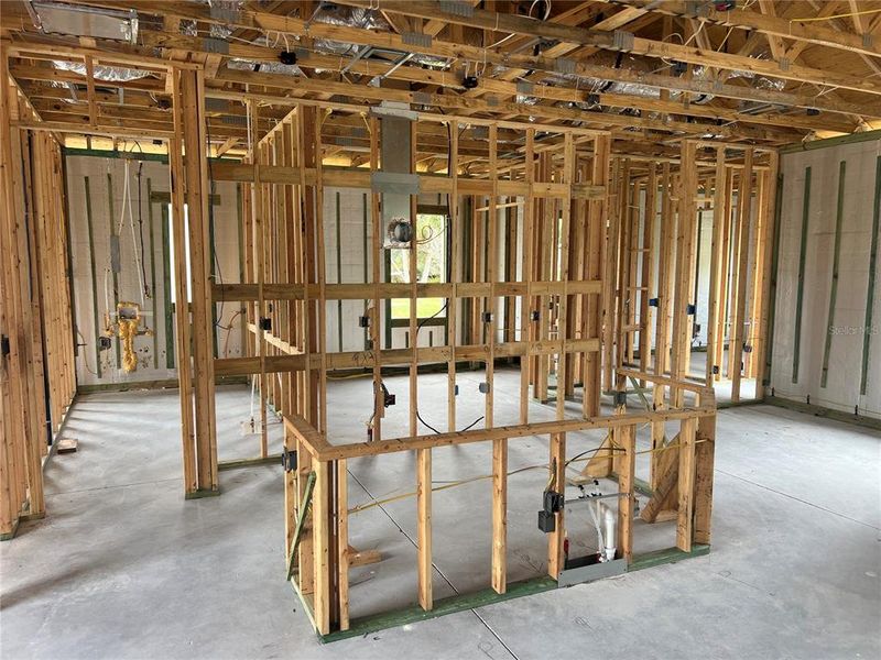 In-progress construction of a new home in , North Port, FL (Image 14).