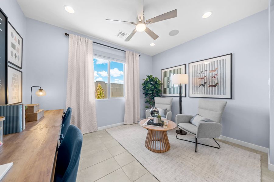 Study | Radiance Floorplan | Elara at Moonlight | New Homes in Maricopa, AZ by Landsea Homes Study | Radiance Floorplan | Elara at Moonlight | New Homes in Maricopa, AZ by Landsea Homes