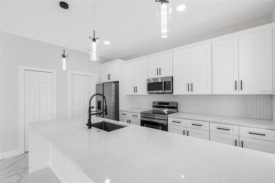 Furnished interior view inside a new home in , Port Richey (Image 14).