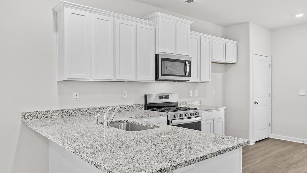 Furnished interior view inside a new home in Bellemeade Landing, Augusta (Image 8).