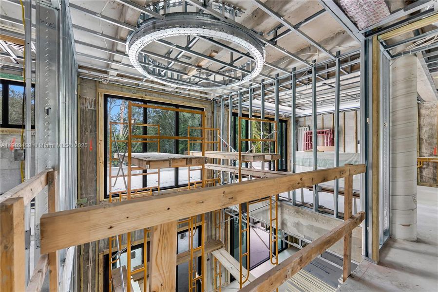 In-progress construction of a new home in , Miami Shores, FL (Image 13).