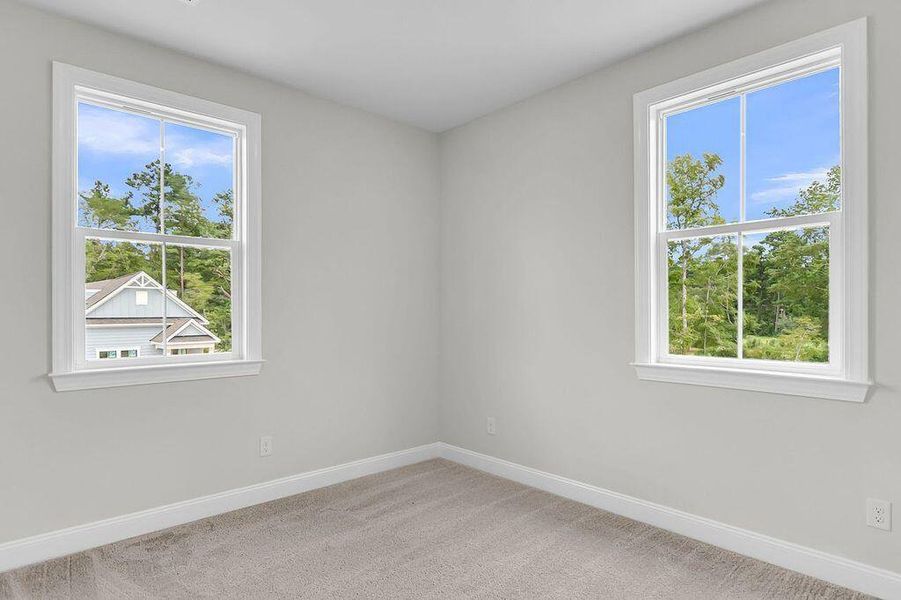 Spacious, unfurnished interior of a new home in Heron Preserve, Hanahan (Image 23). Spacious, unfurnished interior of a new home in Heron Preserve, Hanahan (Image 23).