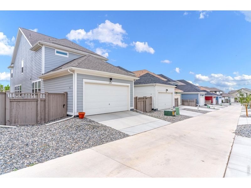 Front exterior of a new home in , Erie, CO, highlighting curb appeal (Image 22).
