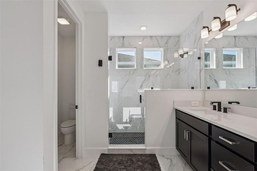 Furnished interior view inside a new home in , Winter Garden (Image 44).