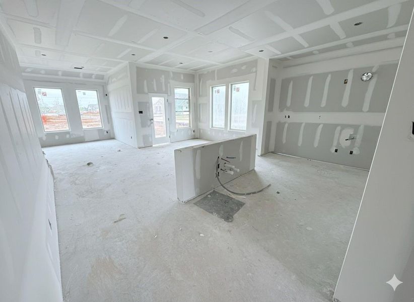 In-progress construction of a new home in , Katy, TX (Image 24).