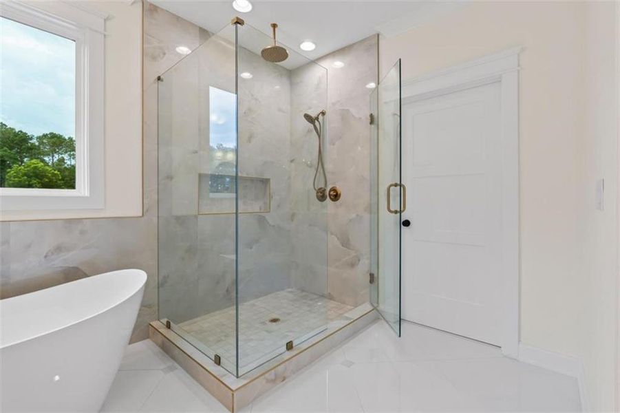 Furnished interior view inside a new home in , Winder (Image 16).