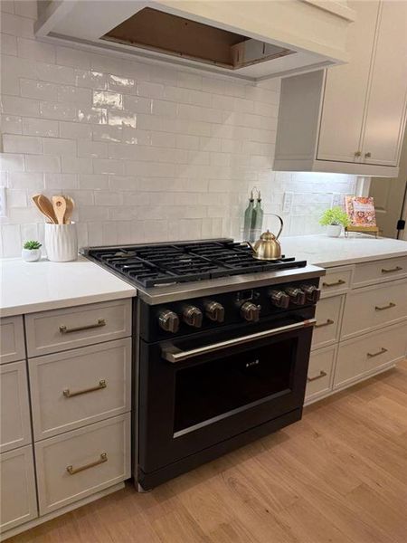 Close-up of interior finishes inside a home in , Atlanta (Image 12).