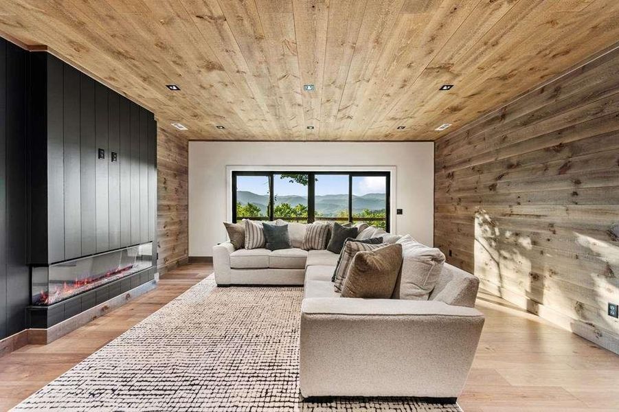 Furnished interior view inside a new home in , Blue Ridge (Image 5).