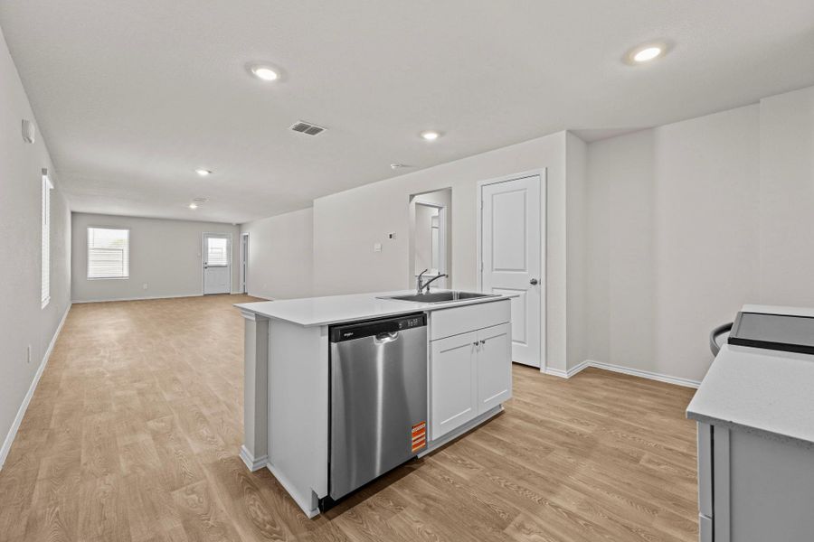 Furnished interior view inside a new home in Ladera, Luling (Image 4). Furnished interior view inside a new home in Ladera, Luling (Image 4).