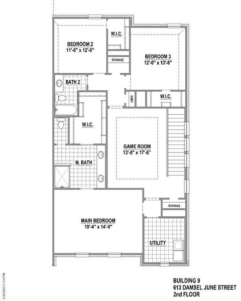 2nd Level Floor Plan 2nd Level Floor Plan