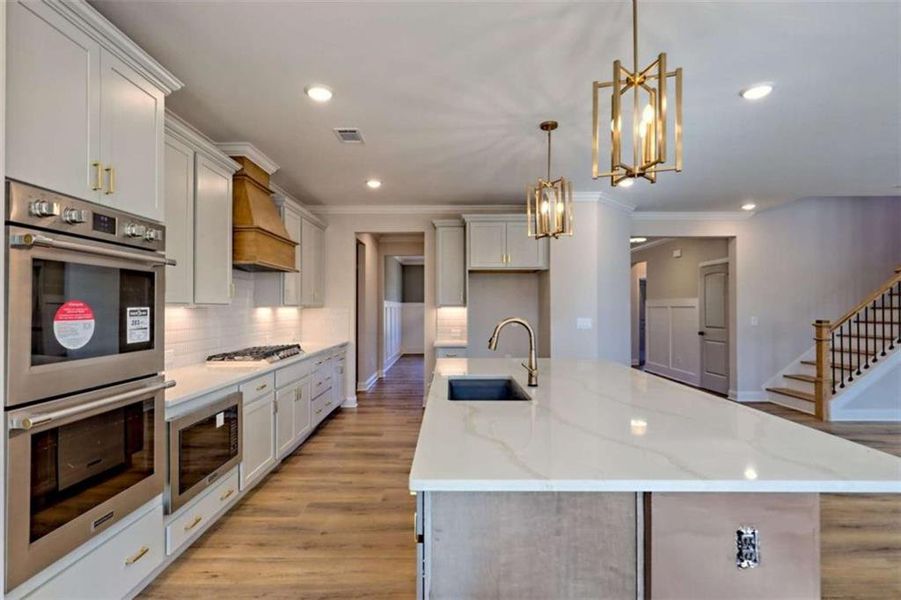 Furnished interior view inside a new home in , Clarkesville (Image 38).