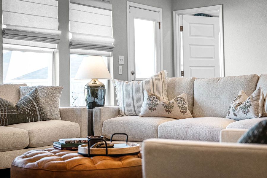 This is the living area of the Hawkins plan and is the model home in Carillon at 13305 Eppright Trace Blvd., Manor, TX. This is the living area of the Hawkins plan and is the model home in Carillon at 13305 Eppright Trace Blvd., Manor, TX.