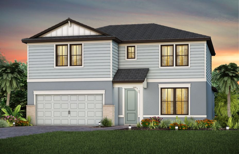 Exterior CO1 with stone