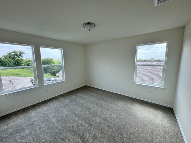 Spacious, unfurnished interior of a new home in Sonterra - Cool Water, Jarrell (Image 21). Spacious, unfurnished interior of a new home in Sonterra - Cool Water, Jarrell (Image 21).