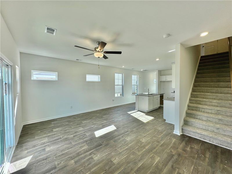 Spacious, unfurnished interior of a new home in Champions Village at Cherry Hill, Pendleton (Image 13). Spacious, unfurnished interior of a new home in Champions Village at Cherry Hill, Pendleton (Image 13).