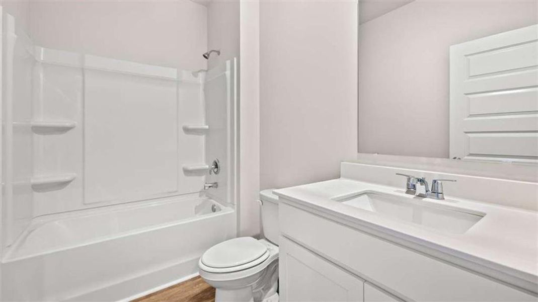 Furnished interior view inside a new home in Poplar Preserve, Newnan (Image 7).