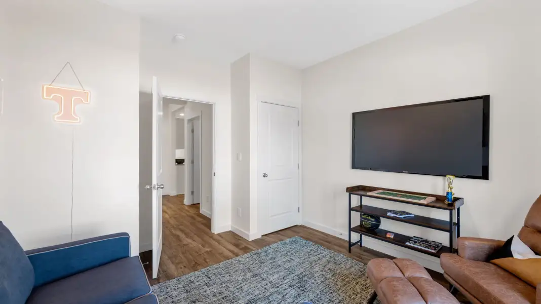 Furnished interior view inside a new home in The Hideaway at Edgestone, Ooltewah (Image 13).