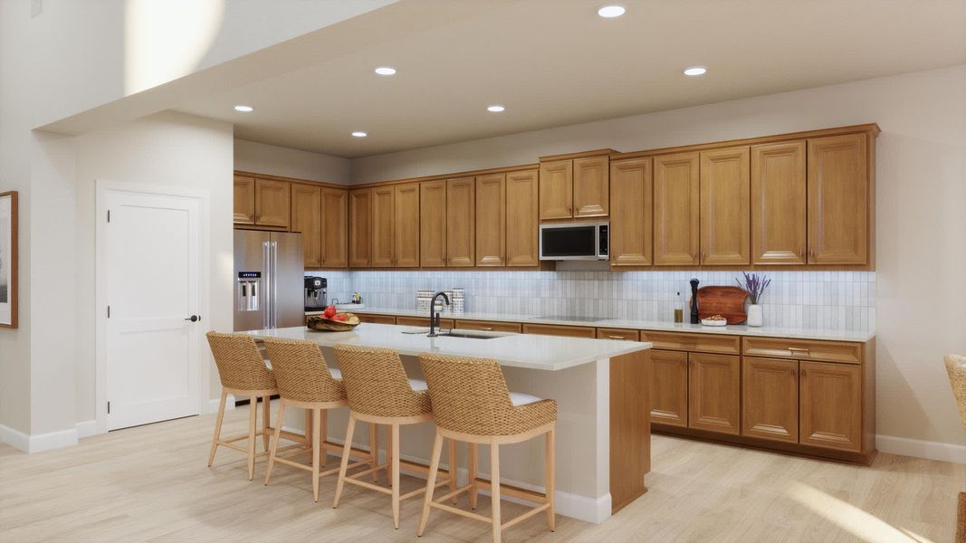 Kitchen | Exbury | Trinity Gardens | New Homes in DeLand, FL by Landsea Homes