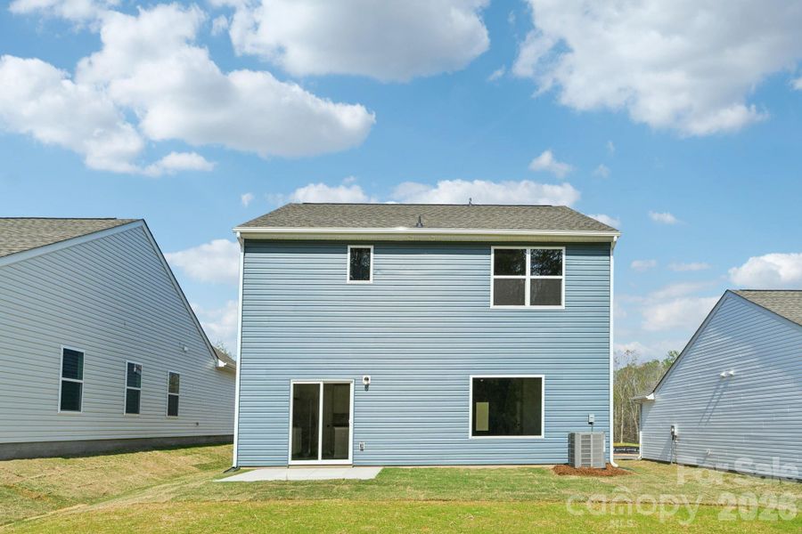 Exterior details and patio area of a home in Willow Estates, Shelby (Image 23).