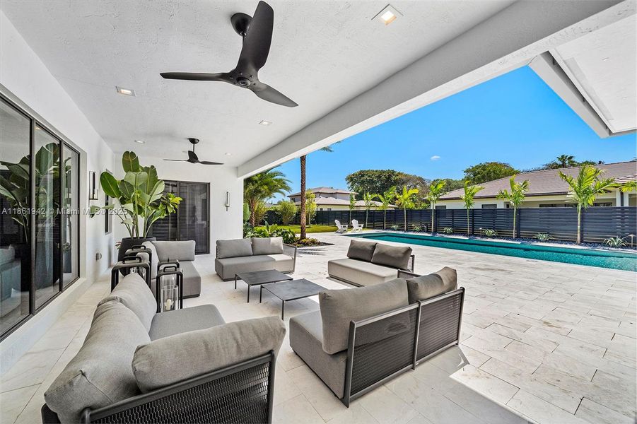 Furnished interior view inside a new home in , Miami (Image 72). Furnished interior view inside a new home in , Miami (Image 72).