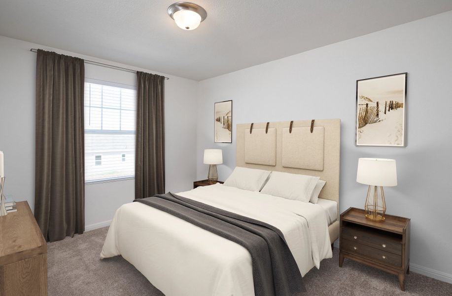 Representative furnished interior of a home built from the Spectra by Starlight Homes in Cordova Trails, Seguin (Image 8).