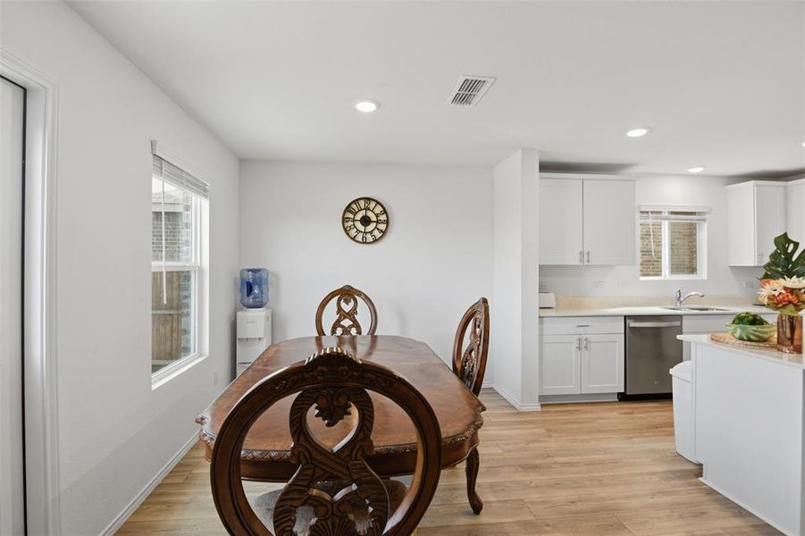 Furnished interior view inside a new home in Travis Ranch, Forney (Image 18).