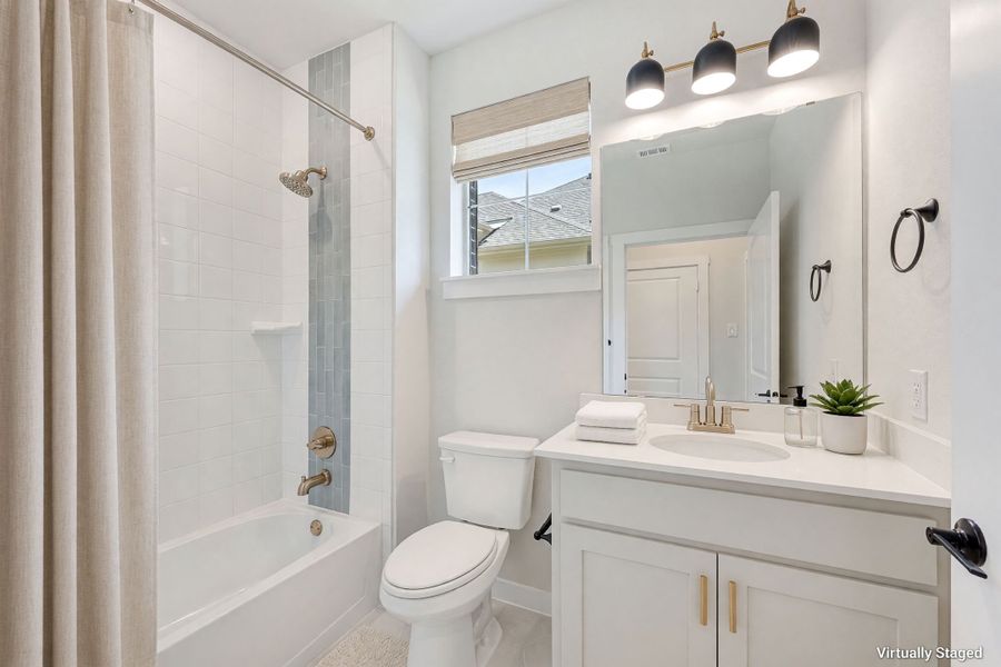 Furnished interior view inside a new home in Woodbridge Villas, Wylie (Image 6).