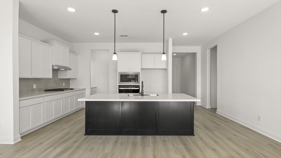 Furnished interior view inside a new home in Elevon 50s, Lavon (Image 7). Furnished interior view inside a new home in Elevon 50s, Lavon (Image 7).