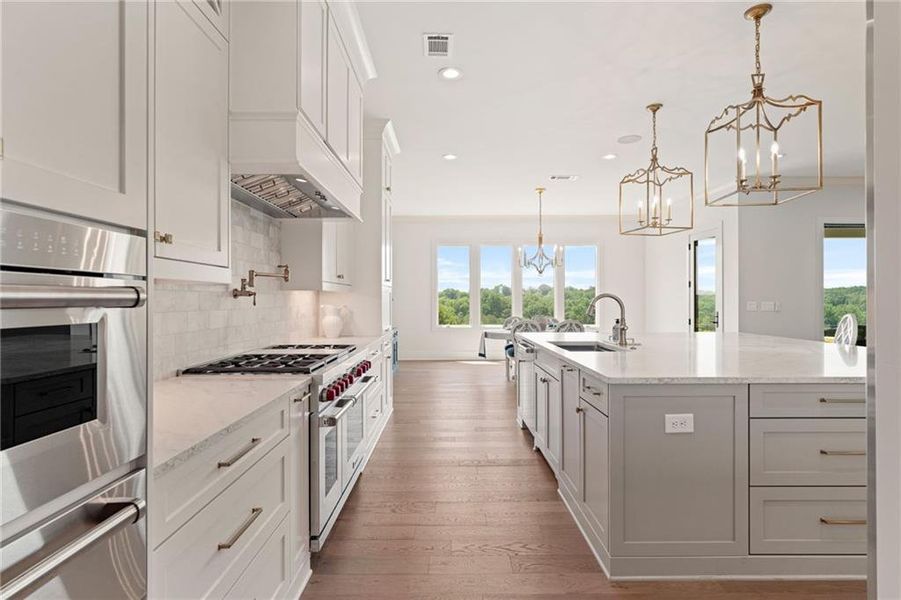 Furnished interior view inside a new home in , Ball Ground (Image 17).