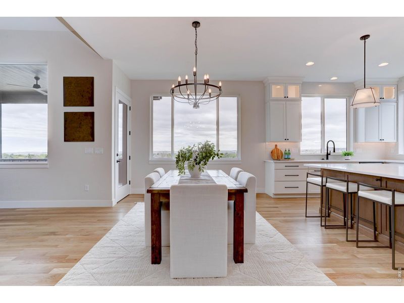 Furnished interior view inside a new home in , Louisville (Image 32).