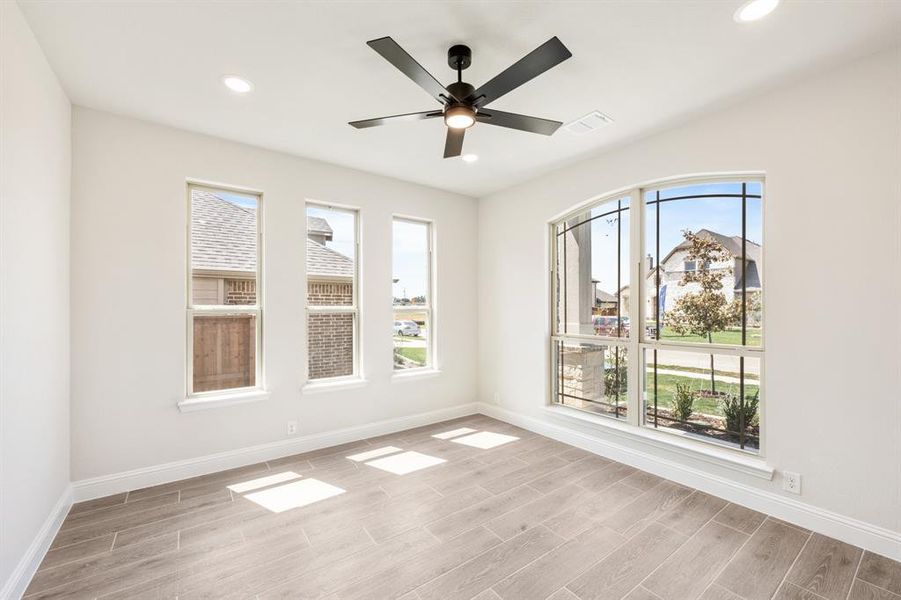 Spacious, unfurnished interior of a new home in Mockingbird Hills 60-65, Joshua (Image 20). Spacious, unfurnished interior of a new home in Mockingbird Hills 60-65, Joshua (Image 20).