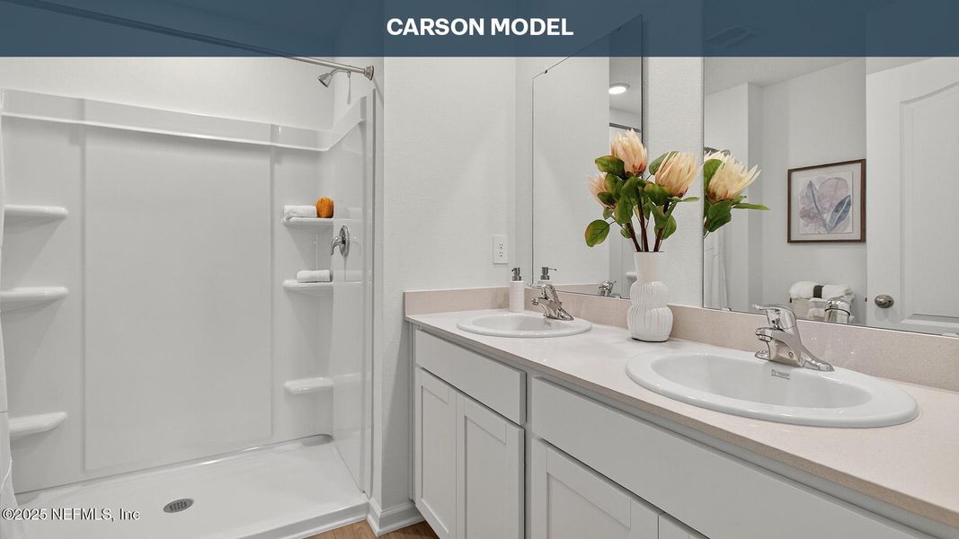 Furnished interior view inside a new home in Hansen Creek, Jacksonville (Image 10).