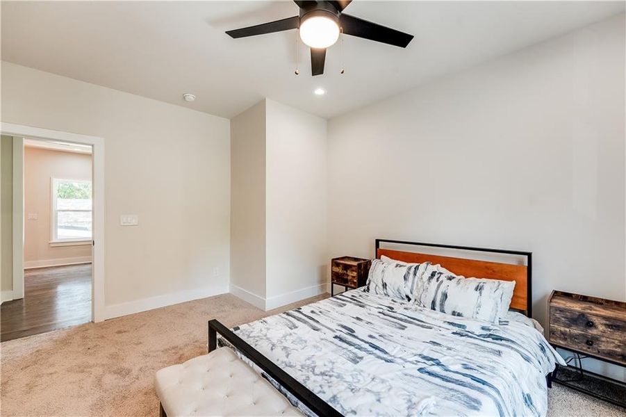 Furnished interior view inside a new home in , Atlanta (Image 27).