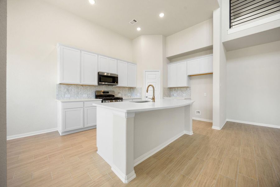 Furnished interior view inside a new home in Southfork Ranch, Sealy (Image 12).
