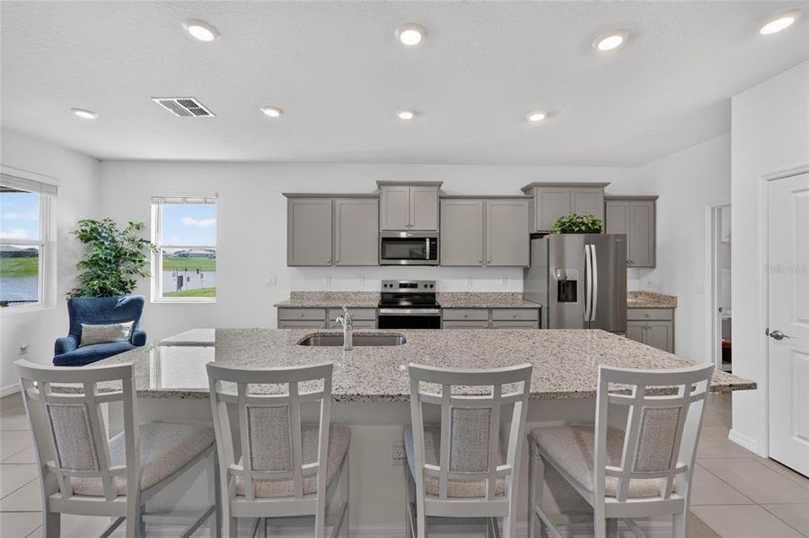 Furnished interior view inside a new home in JB Ranch, Ocala (Image 11).
