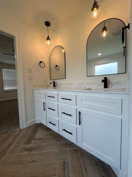 Furnished interior view inside a new home in , Montgomery (Image 14). Furnished interior view inside a new home in , Montgomery (Image 14).