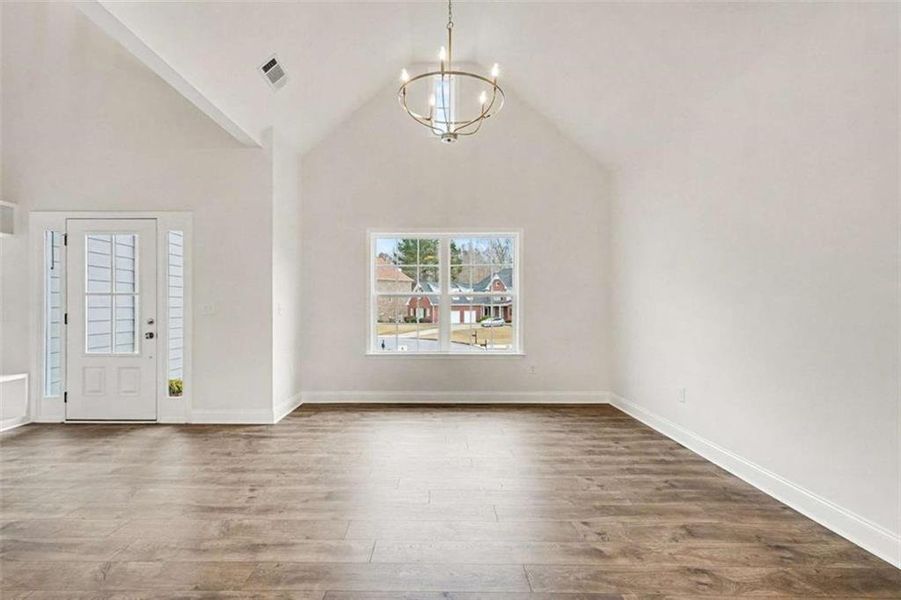 Spacious, unfurnished interior of a new home in , Douglasville (Image 17). Spacious, unfurnished interior of a new home in , Douglasville (Image 17).