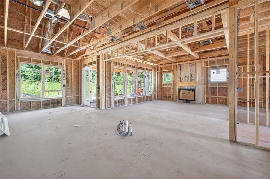 In-progress construction of a new home in , Statham, GA (Image 10).