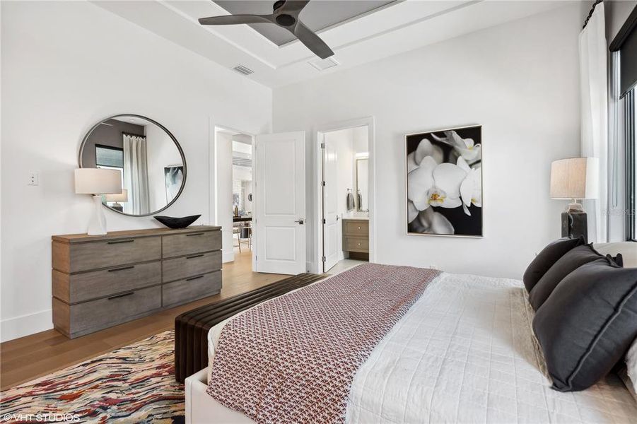 Furnished interior view inside a new home in , Fort Myers (Image 68).