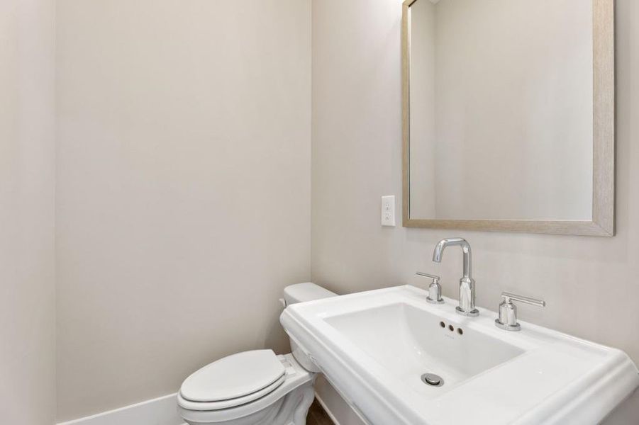 Furnished interior view inside a new home in Hillshire, Cumming (Image 12).