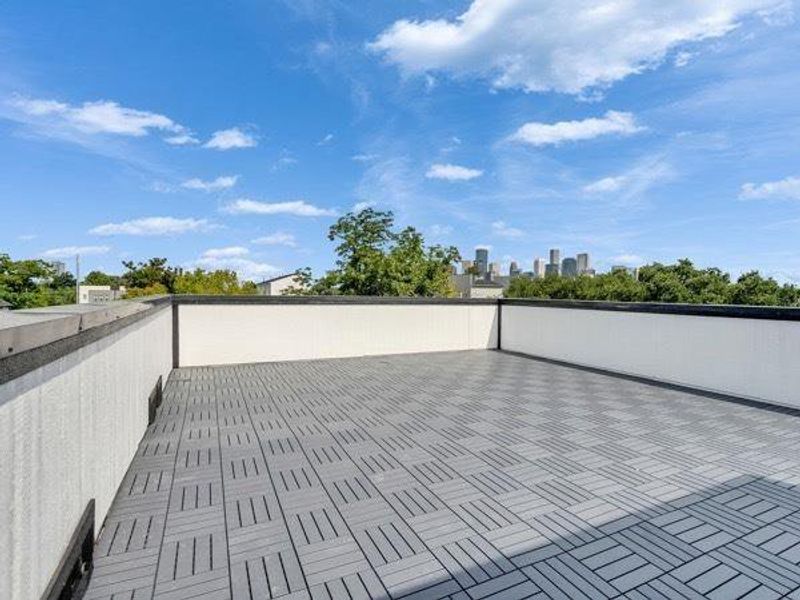 Exterior details and patio area of a home in , Houston (Image 3). Exterior details and patio area of a home in , Houston (Image 3).