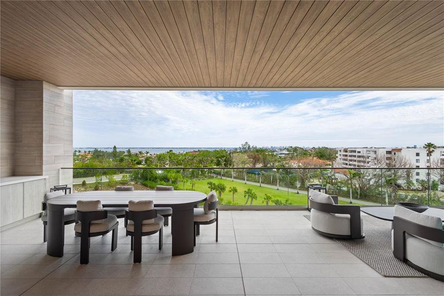 Furnished interior view inside a new home in , Longboat Key (Image 6). Furnished interior view inside a new home in , Longboat Key (Image 6).