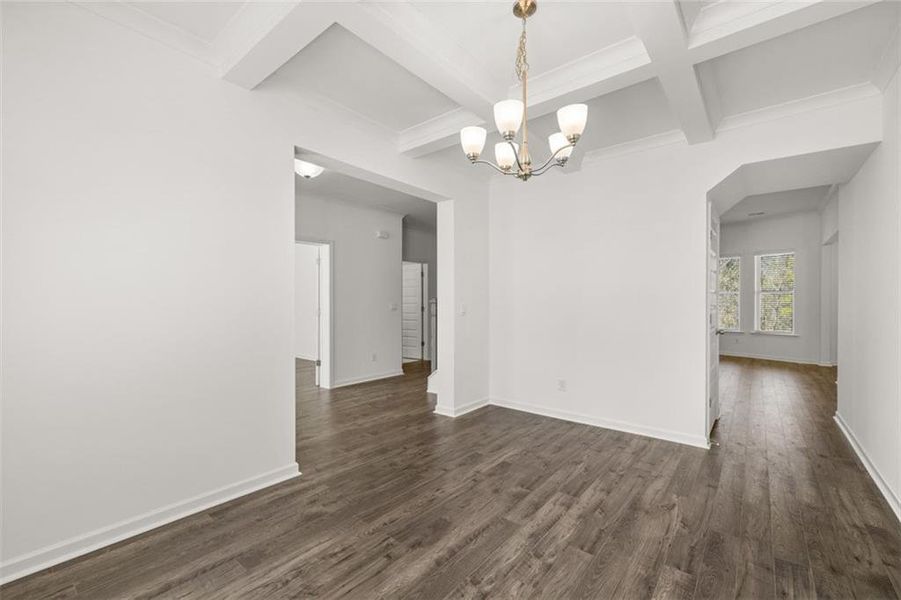 Spacious, unfurnished interior of a new home in The Gates at Pates Creek, Hampton (Image 40).