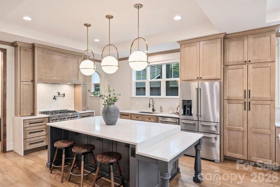 Furnished interior view inside a new home in , Charlotte (Image 8).