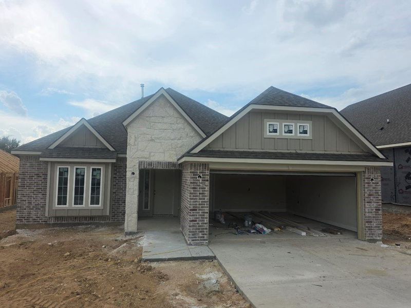In-progress construction of a new home in , Brenham, TX (Image 12).